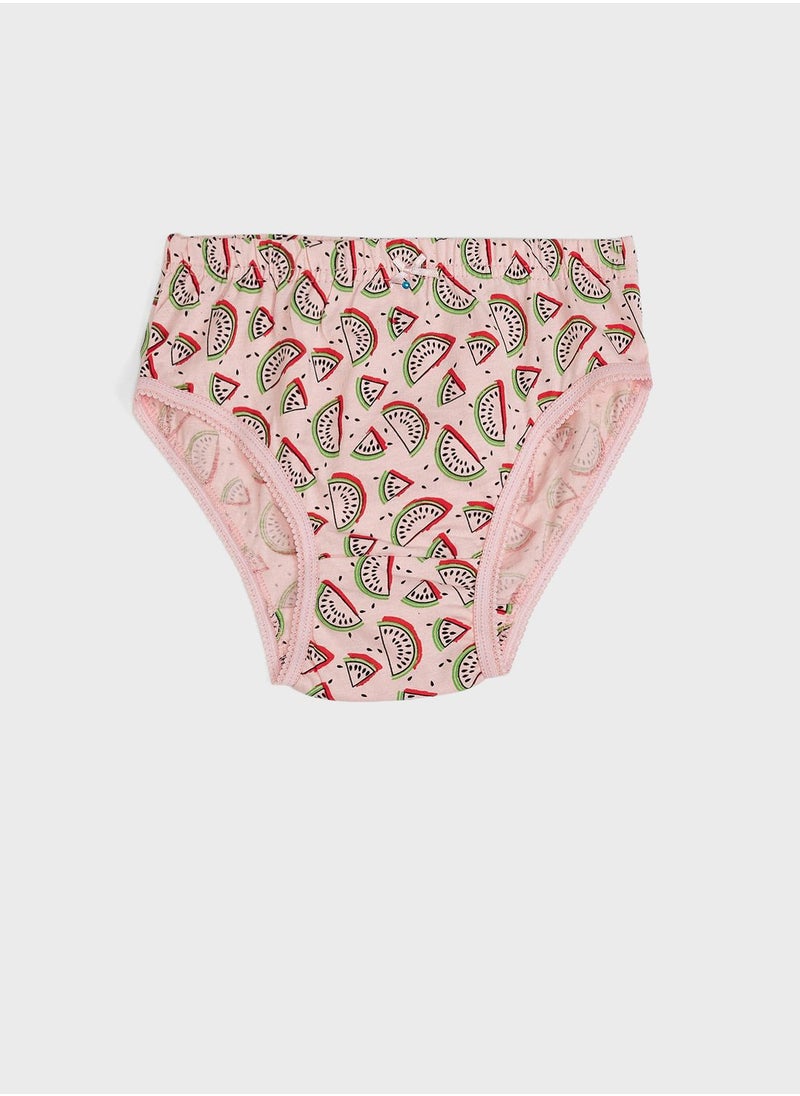 Pinata - Pack Of 3 Printed Girls Brief - Image 1