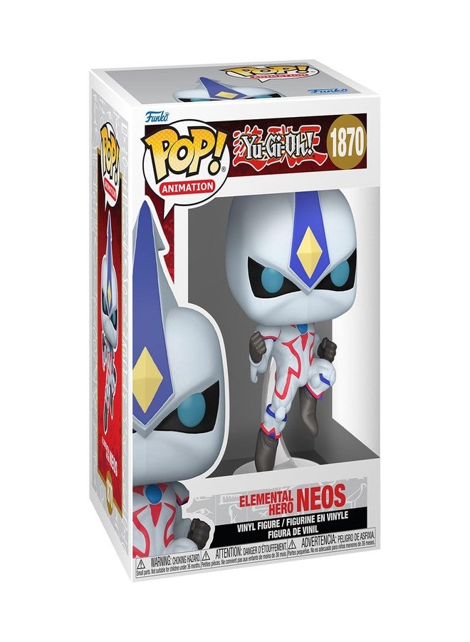 Funko Pop Animation: Yu-Gi-Oh- E-Hero Neos - Collectable Vinyl Figure - Gift Idea - Official Merchandise - Toys for Kids & Adults - Anime Fans - Model Figure for Collectors and Display - Image 1