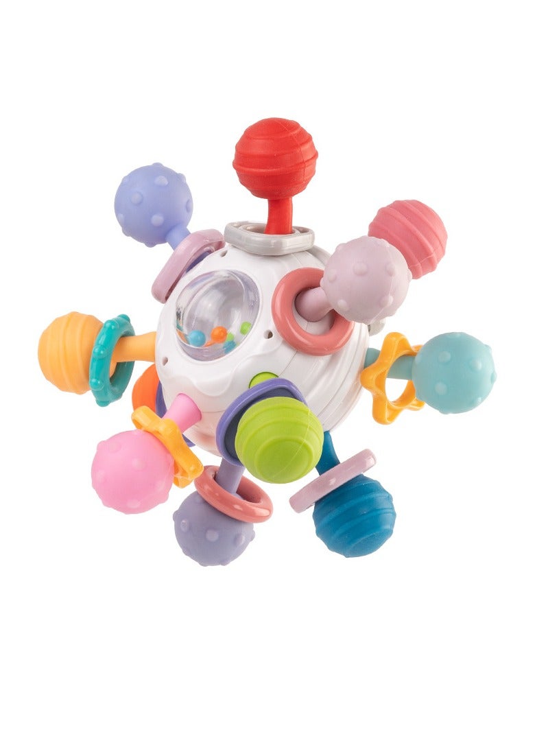 MIXDE Baby Toys Manhattan Ball,Baby Hand Grip Ball Rattle Toy  - Image 1