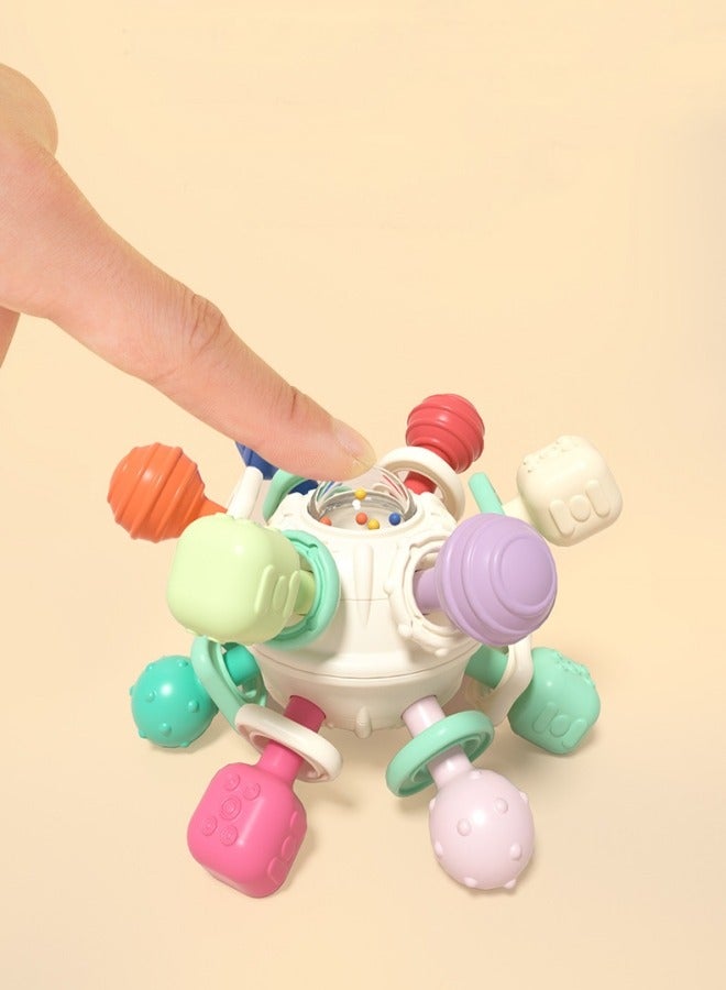 MIXDE Baby Toys Manhattan Ball,Baby Hand Grip Ball Rattle Toy  - Image 3