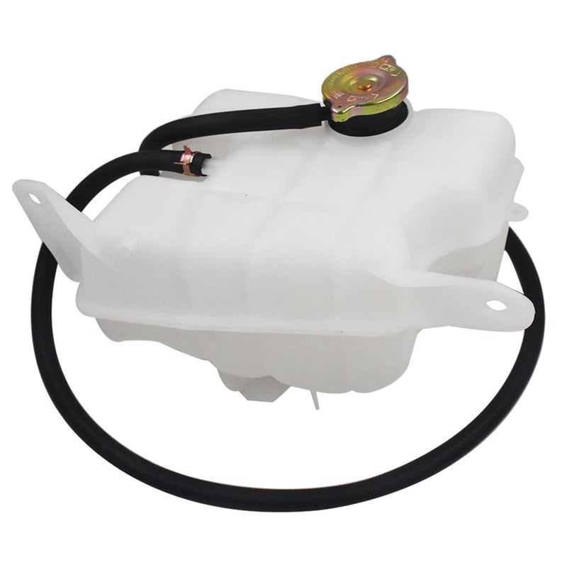 SEBLAFF Engine Radiator Coolant Overflow Reservoir Tank Replacement for 20022007 Liberty Limited Sport Rocky Base 603319 52079788AE 52079848AA White
