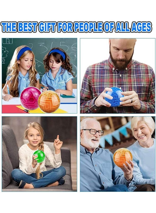 YEIPIS Maze Ball 3D Maze Puzzle ألعاب ألغاز العقل لعبة Gravity 3D Maze Ball Puzzle لعبة متاهة مكعب كرات كرة ألعاب تعليمية ألغاز العقل لعبة المتاهة للطلاب والمراهقين والبالغين (متعددة) - Image 3