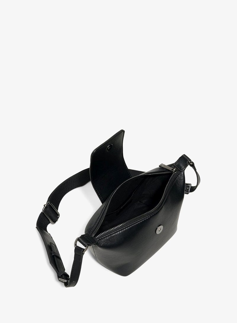 CALL IT SPRING BAIILEY Logo Detail Crossbody Bag - Image 3