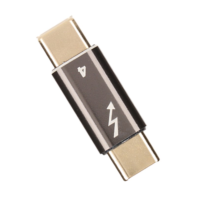 Type C Male To Type C Male Adapter 40Gbps 8K 100W PD Fast Charging - Small Portable Aluminum Alloy USB C Male To USB C Male Connector for Laptop - Image 3