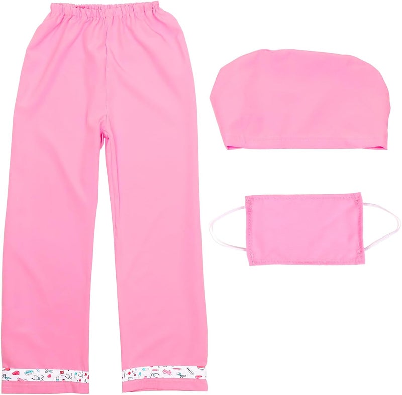 ANPHILE Kids Veterinarian Costume, Kids Doctor Vet Costume Outfit Pretend Play Dress Up Set for Career Day - Image 3
