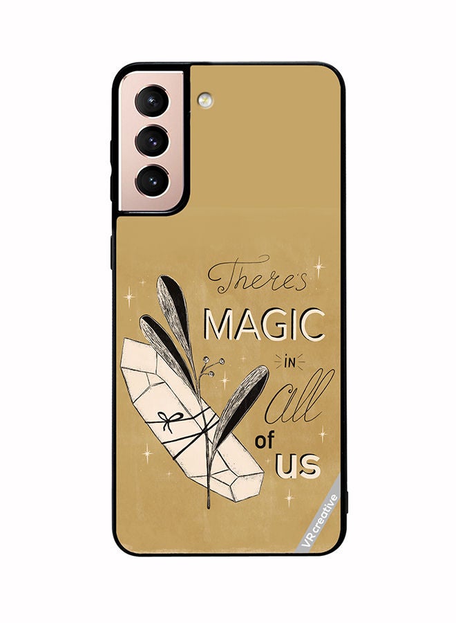 VR CREATIVE Protective Case Cover For Samsung Galaxy S21 Plus 5G Magic In All Of Us Design Multicolour - Image 1