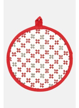 Sttelli Bloom Pot Holder 23 x 23 D cm, Red Combo  - Image 1