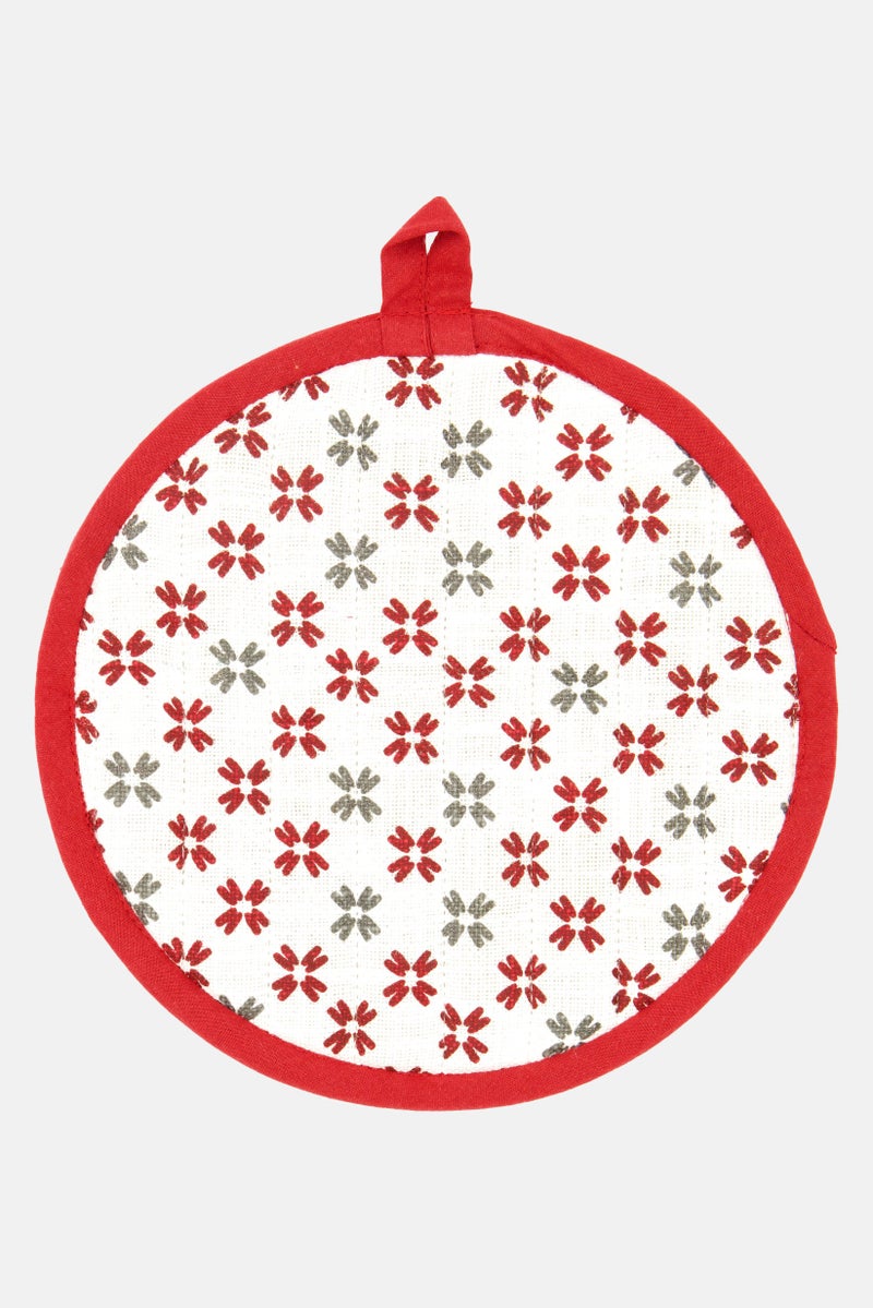 Sttelli حامل أصيص بلوم 23 × 23 سم، مجموعة حمراء - Image 1