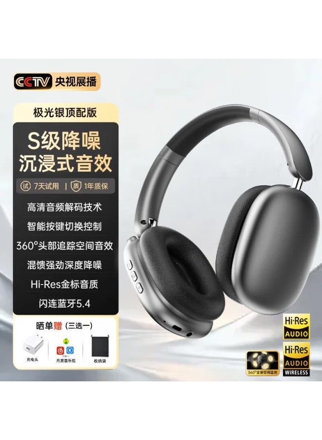 Viken Harman-class Sound | Spatial Audio Bluetooth Headphones Over-ear Active Noise Cancelling Latest High-fidelity Wired Wireless Headset For Computer Top-ranked - Image 1