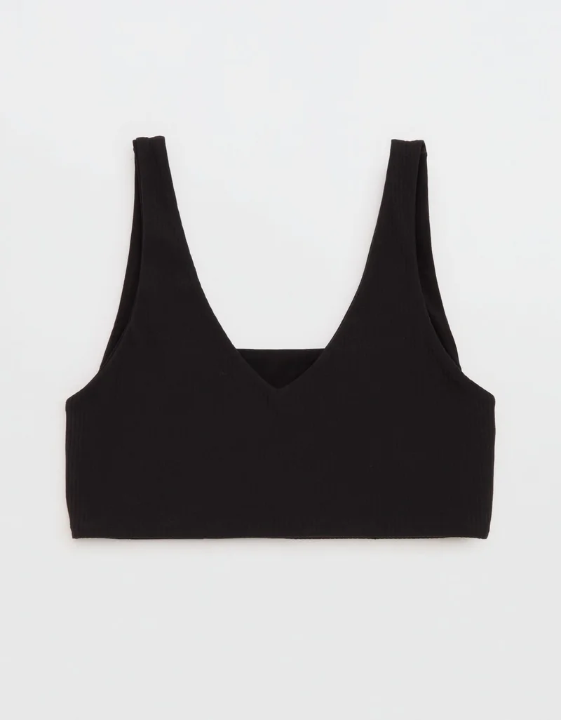Aerie  OFFLINE By Aerie Real Me XTRA Switch Up V-Neck Sports Bra for Women | Best Price UAE