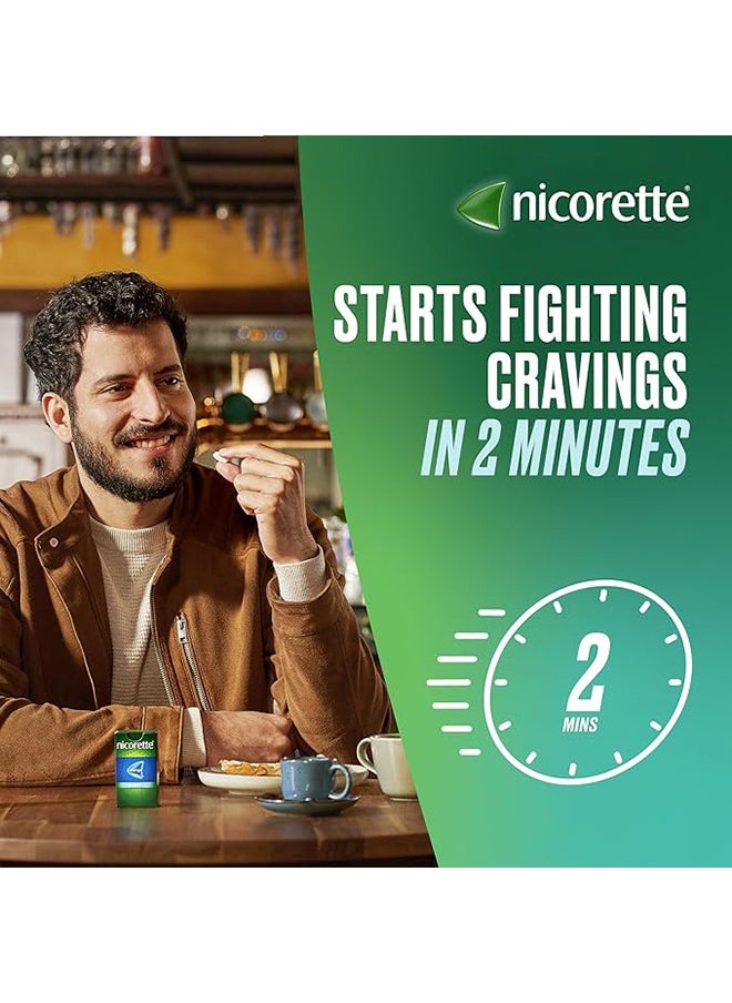 nicorette Cool Icy mint 2mg Lozenges, 40-count pack of 4  - Image 2