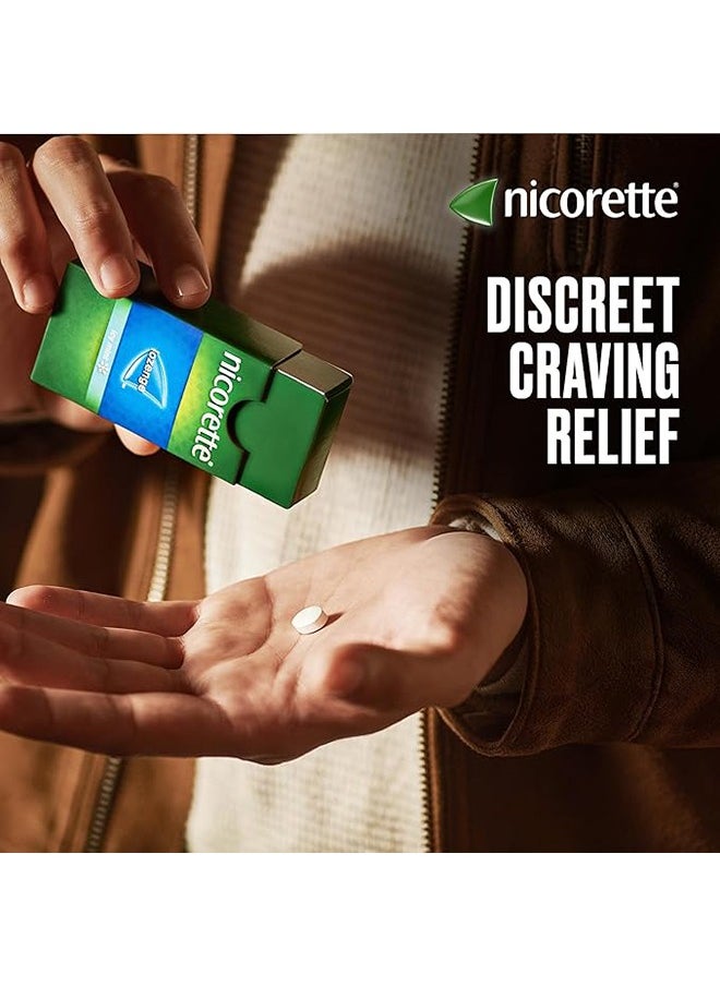 nicorette Cool Icy mint 2mg Lozenges, 40-count pack of 4  - Image 3