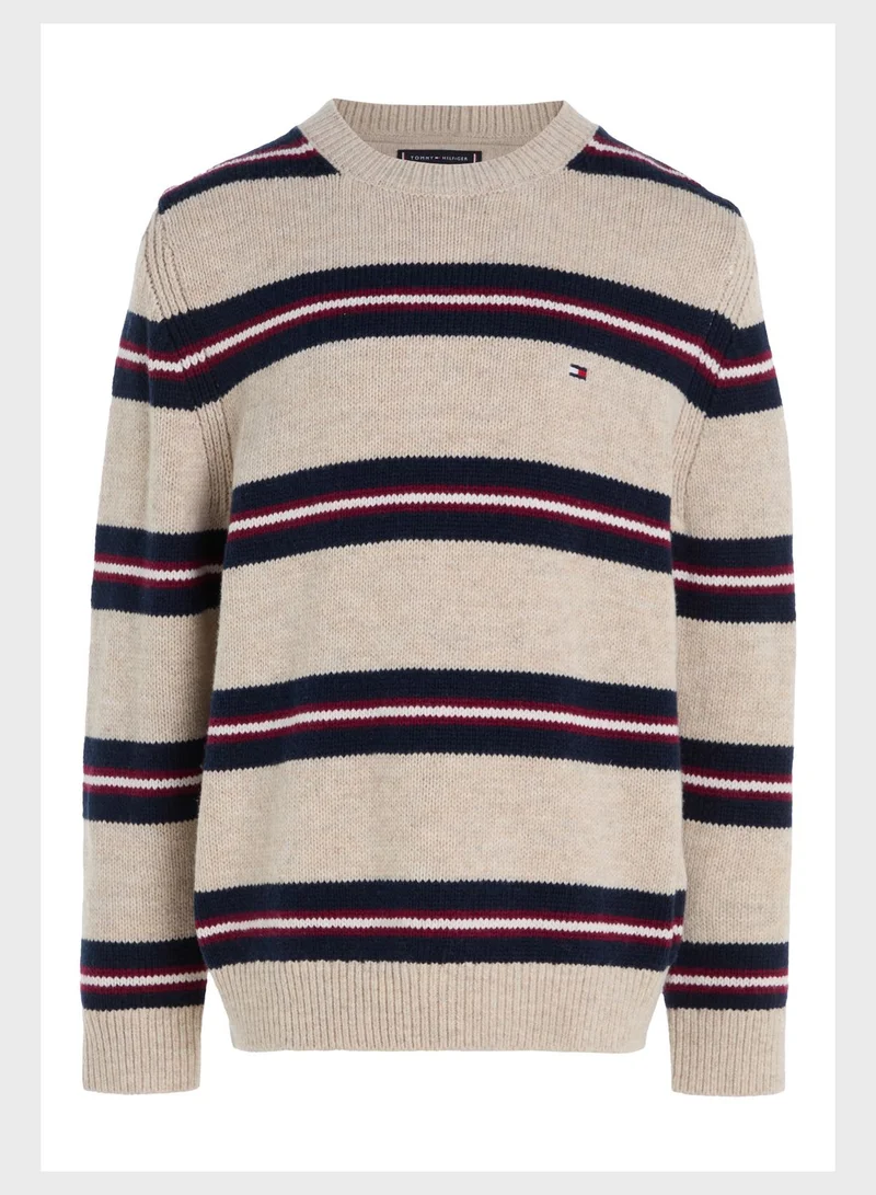 TOMMY HILFIGER Youth Striped Sweater
