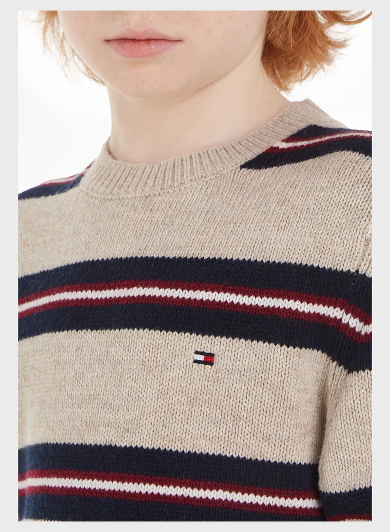 TOMMY HILFIGER Youth Striped Sweater
