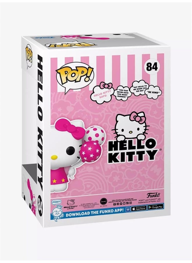 Funko Funko Pop! Hello Kitty (with Balloons) Vinyl Figure Exclusive #84  - Image 4