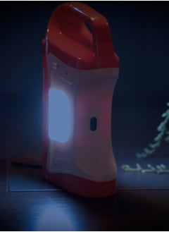 GEEPAS Rechargeable LED Lantern 30 pcs 5630 SMD LEDs, 2 Side Panels with 18 pcs SMD LEDs | 3 Modes, Perfect for Indoor and Outdoor Use, 60 Hours Continuous Working| 2 Years Warranty GE5511G RED  - Image 4