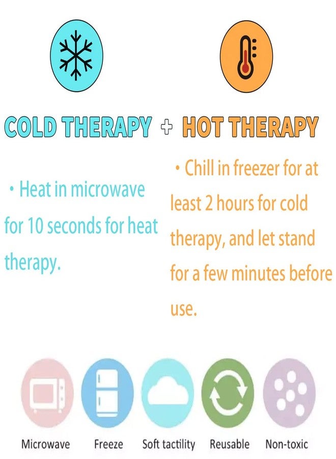 coldchill Reusable Gel Eye Ice Pack, Eye Cold Pads, Hot ＆ Cold Treatment for Eye Strain, Eye Swelling, Eye Redness, Puffy Eyes, Dark Circles, Smooth Fine Lines, and Eye Recover Surgery (2 Hearts ＆ 4PCS) - Image 5