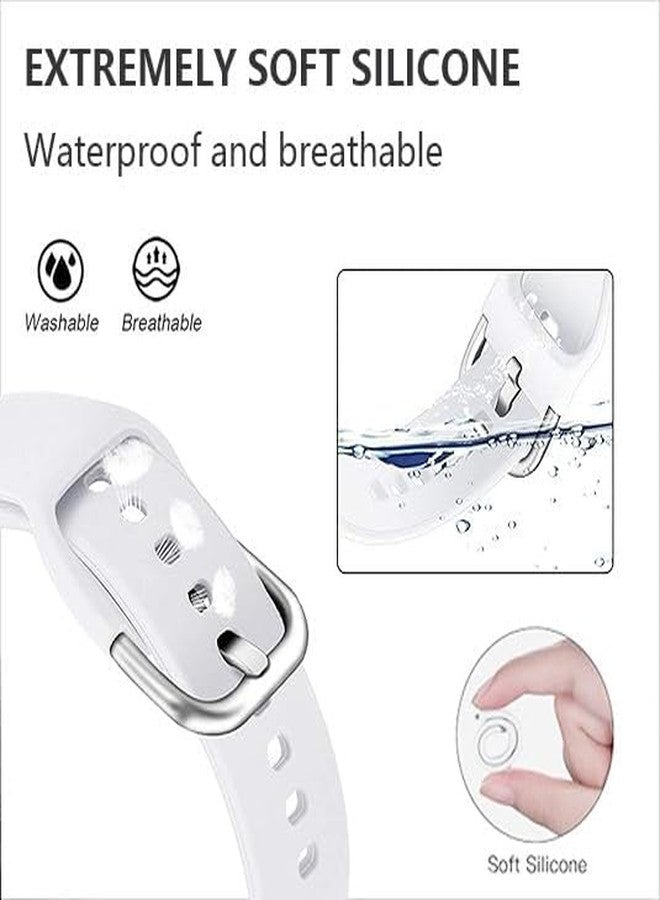 Xininyia Compatible with VeryFit models IDW13 IDW16 IDW19 IDW26 IDW28 Smart Watch Bands, Soft Silicone Adjustable Straps Quick Release Replacement Wristbands (5-PACK,Not Fit for DR03 DR05 DR06) - Image 3