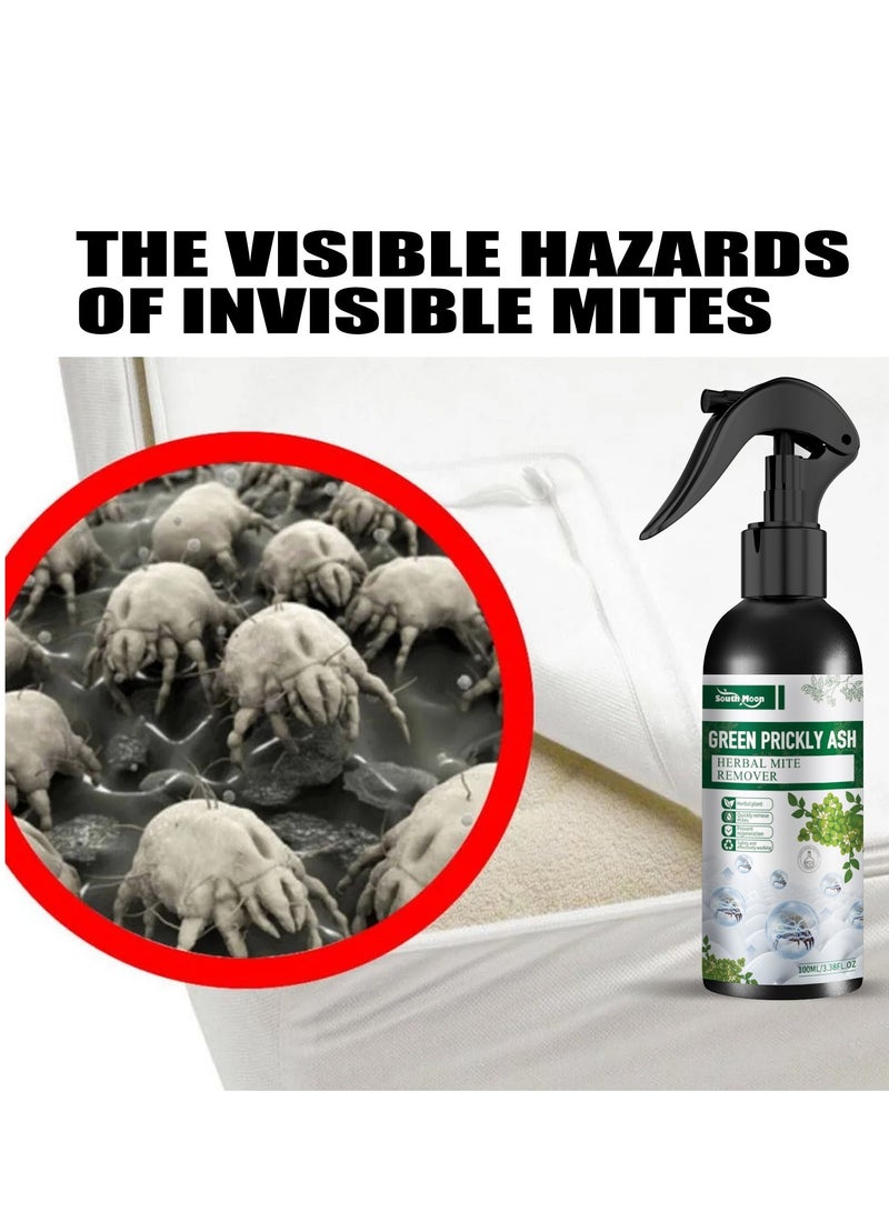 SOUTH MOON 100ml Bed Bug & Dust Mite Killer, Carpet Beetle & Moth Killer Spray, Dry Household Treatment, Kills Dust Mites and the Germs they Carry, Prevents Allergies and Reinfestation, Pet & Children Friendly - Image 5