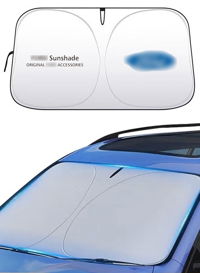 Occuwzz Ultimate Foldable Car Windshield Sun Shade Blocks Harmful UV Rays & Keeps Your Vehicle Cool & Comfortable - Image 1