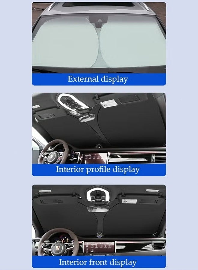 Occuwzz Ultimate Foldable Car Windshield Sun Shade Blocks Harmful UV Rays & Keeps Your Vehicle Cool & Comfortable - Image 5
