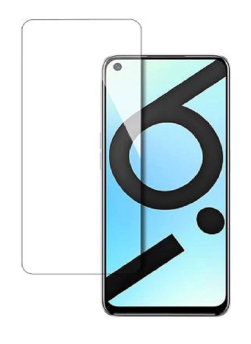 Super Tempered Glass Screen Protector Clear Designed For Realme 6i  Full Screen Coverage And Bubble Free - Image 1
