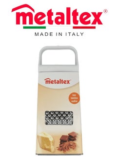 Metaltex Metaltex 4-Sided Stainless Steel Grater – Multi-Purpose Kitchen Tool (24cm)  - Image 1