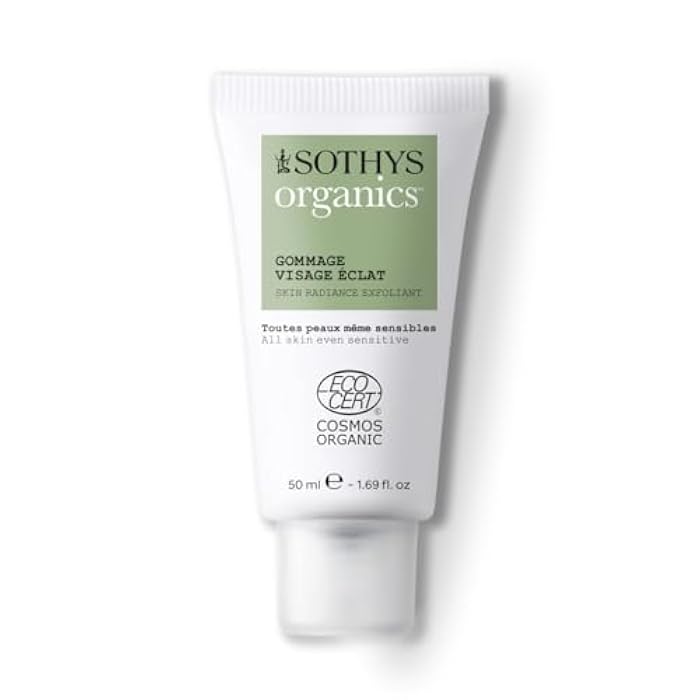 SOTHYS Skin Radiance Exfoliant | Gentle Organic Face Scrub for Exfoliating, Formulated for All Skin Types, Even Sensitive | Vegan Formula for Radiant Skin - Image 1