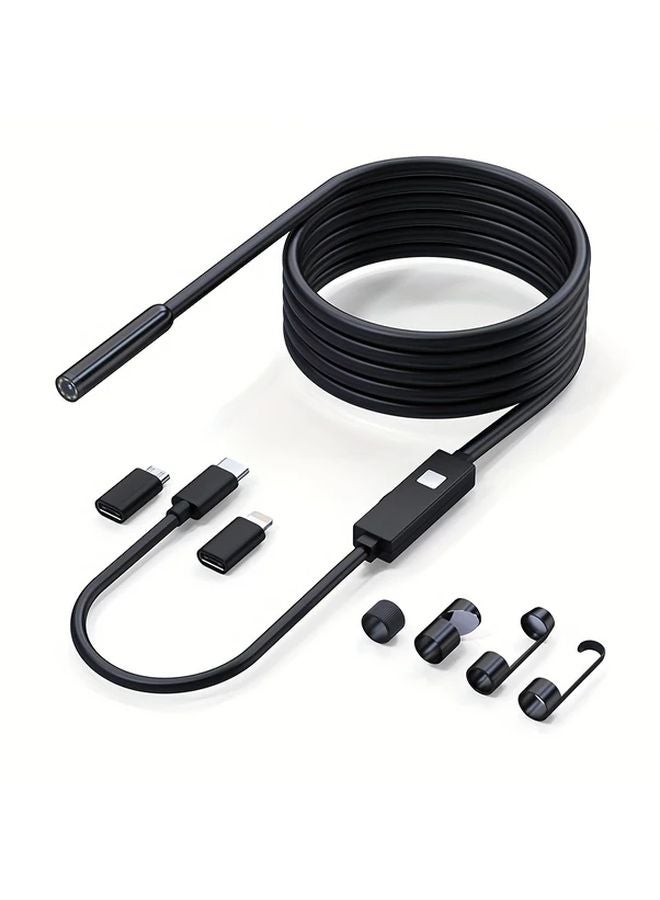Industrial Endoscope Camera 1000cm Hard Wired USB IP67 Waterproof For Android iOS - Image 1