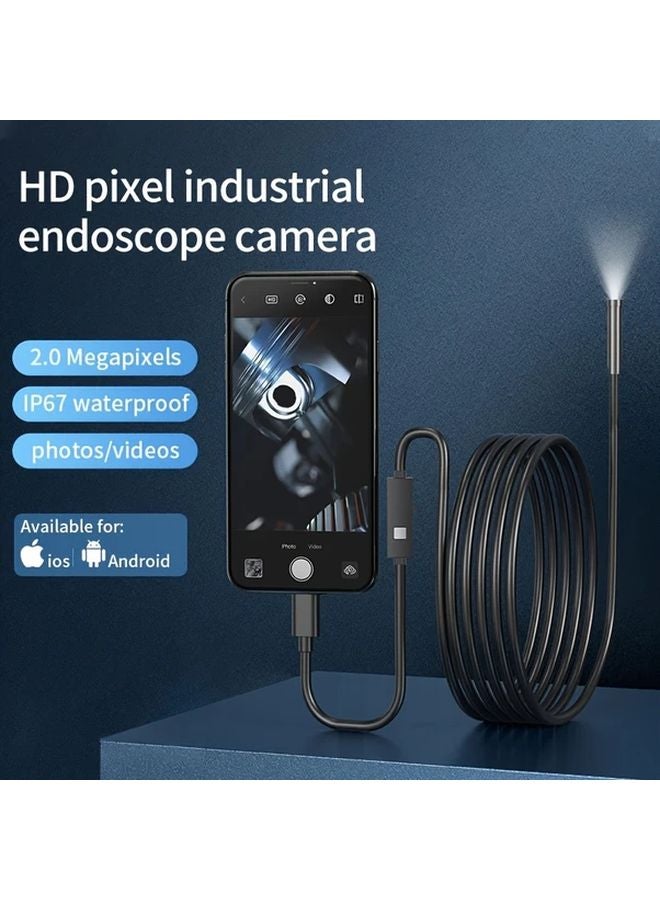Industrial Endoscope Camera 1000cm Hard Wired USB IP67 Waterproof For Android iOS - Image 2