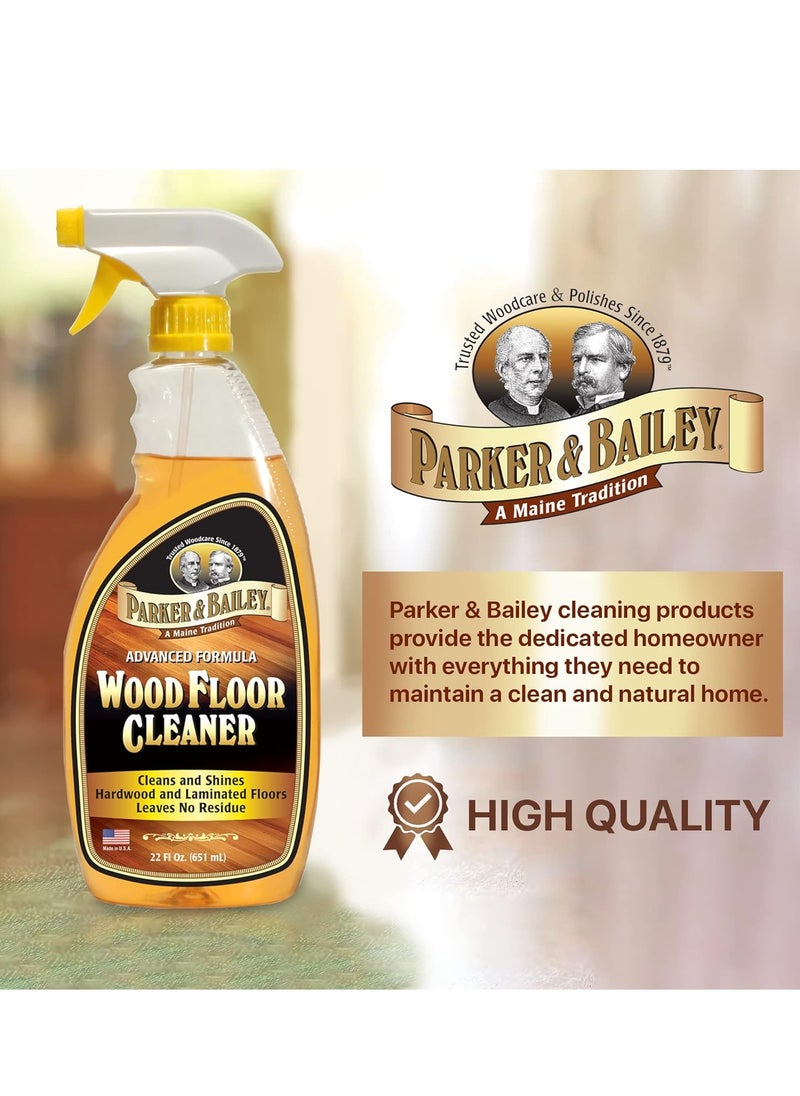 Parker & Bailey Wood Floor Cleaner 651 ML  - Image 4
