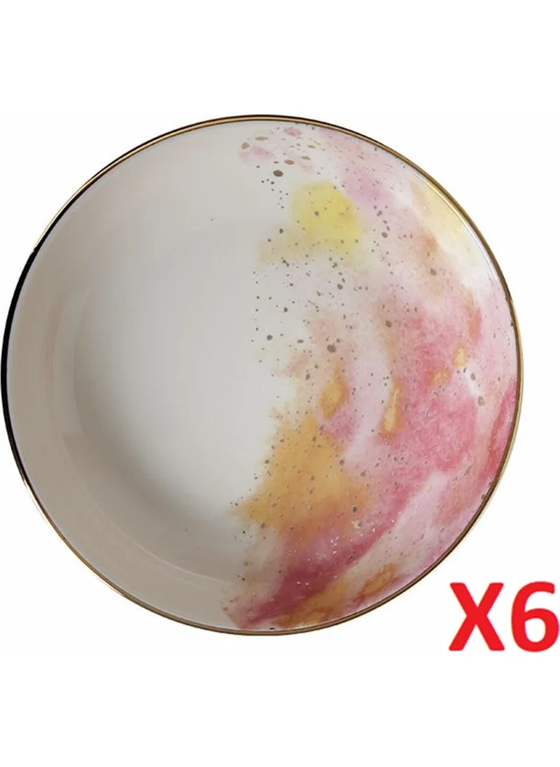 بورلاند Cosmos Pattern Bowl 17 cm 415 cc 6-pack