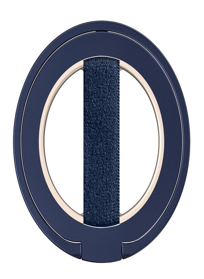 إيوا حامل EWA MagOne Ultra للهاتف مع حلقة إصبع مرنة قابلة للاستبدال، وحامل مغناطيسي قابل للإزالة، وحلقة مسند، وملحقات مغناطيسية مزدوجة الجوانب لهواتف iPhone 15 و14 و13 Pro/Max/Plus - أزرق - Image 1