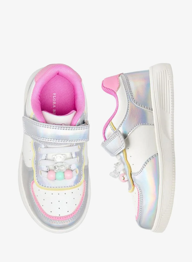 Flora Bella By Shoexpress Flora Bella Girls Hook and Loop Ankle Sneakers