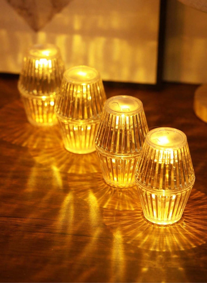 3 قطع مصباح طاولة LED ماسي لتزيين رمضان والعيد للمنزل والمكتب - Image 4