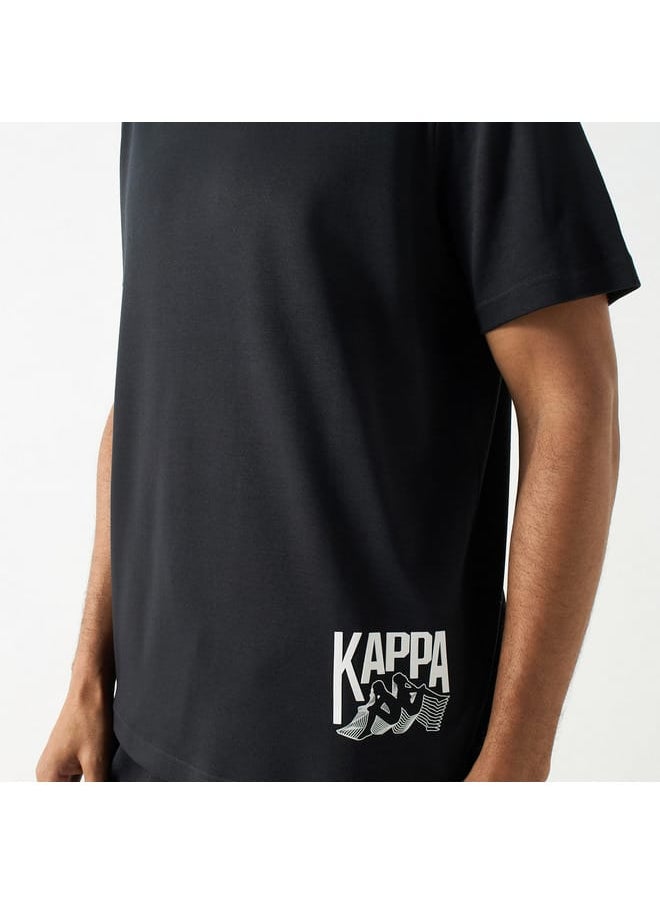 Kappa Logo Print T-shirt with Crew Neck and Short Sleeves - pzsku/Z46CB5DAD1257B27CFE03Z/45/_/1728454069/02e25758-b46b-4140-9f1d-8fd9bf2f1b38