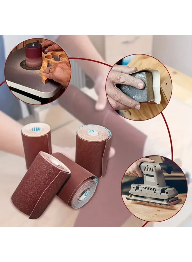 5M 196 85inch 1000 Sandpaper Roll Wet Dry Wood Metal Car Polishing Grinding - Image 2