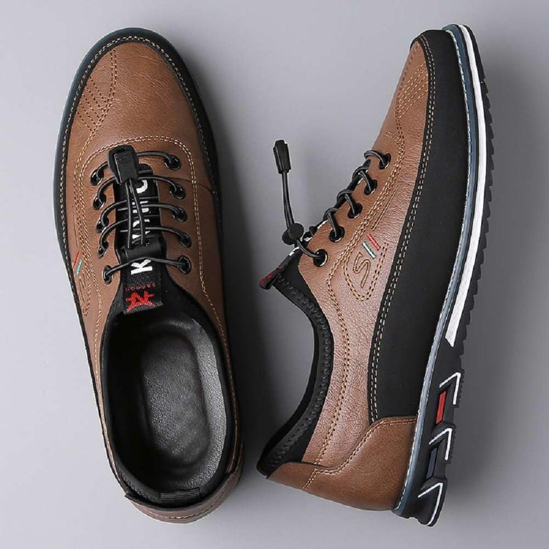mitvr Men's Oxford Shoes Fashion Casual Dress Shoes Comfort Business Work Office Loafers,Brown,46EU=11 M US - Image 4