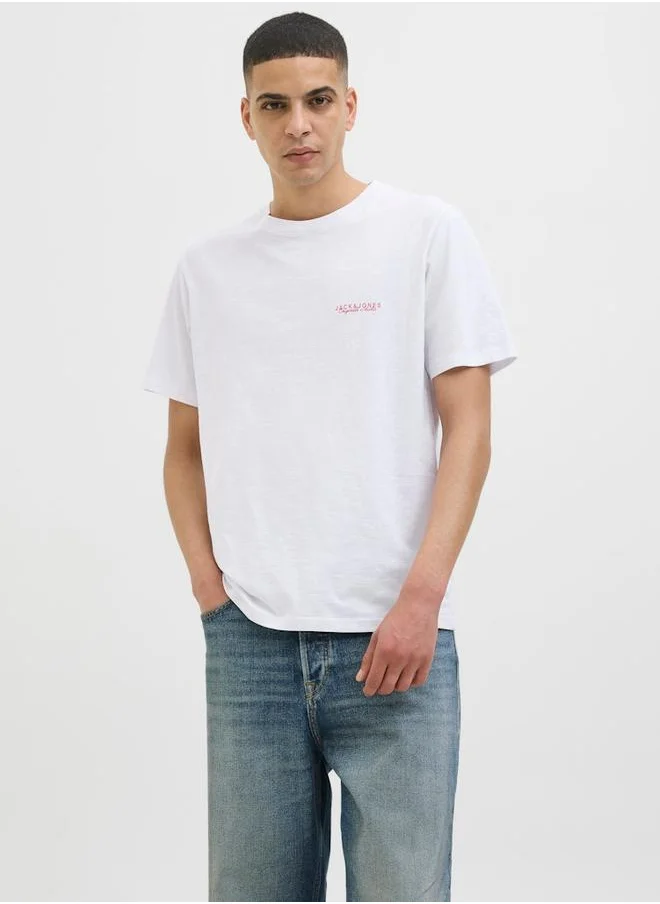 JACK & JONES Jack & Jones Graphic Print Short Sleeve T-Shirt