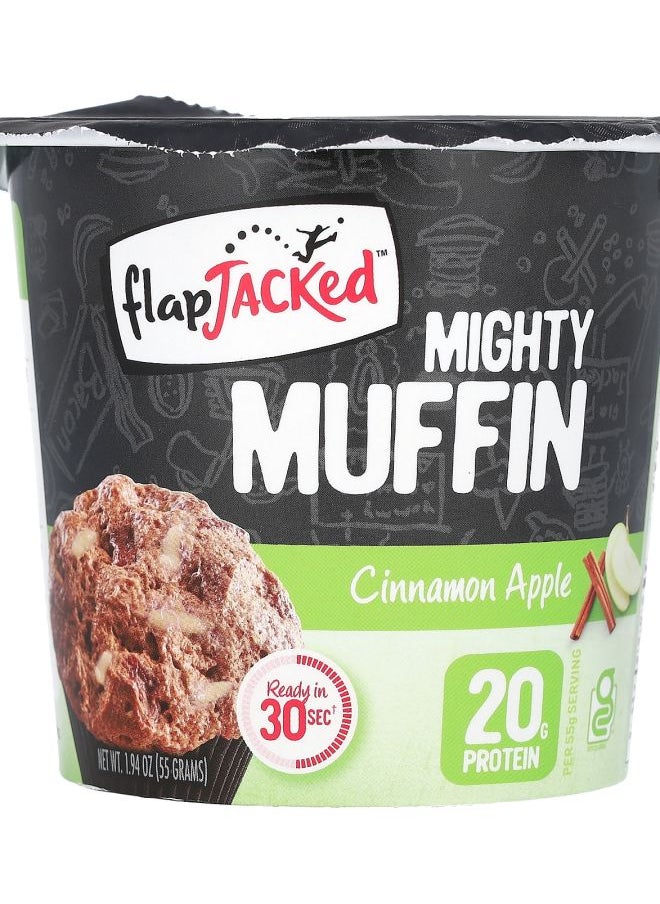 FlapJacked Mighty Muffin Cinnamon Apple 1.94 oz (55 g) 