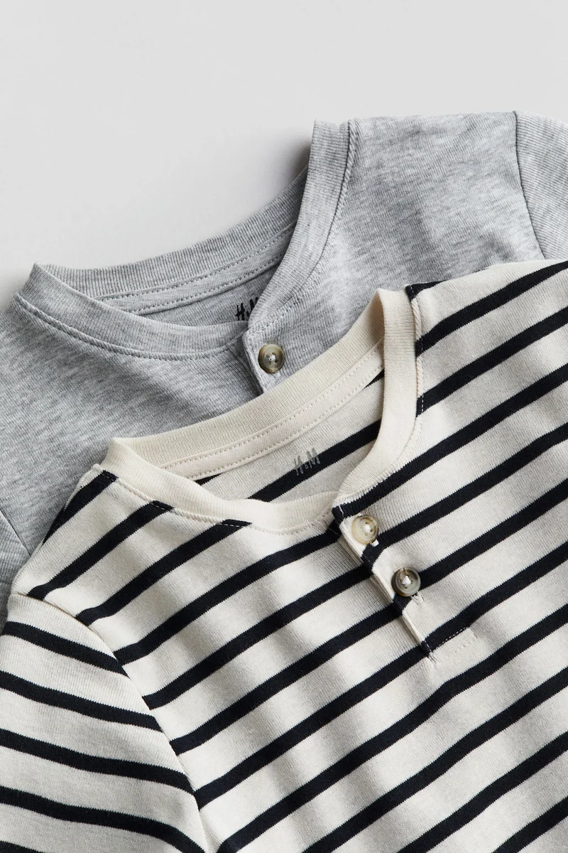 H&M Kids 2 Pack Striped T-Shirt