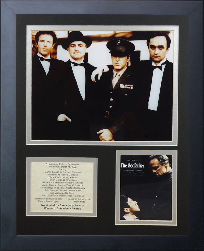 Legends Never Die The Godfather Collectible | Framed Photo Collage Wall Art Decor | Legends Never Die, 11 x 14-Inch, (16086U) - Image 5
