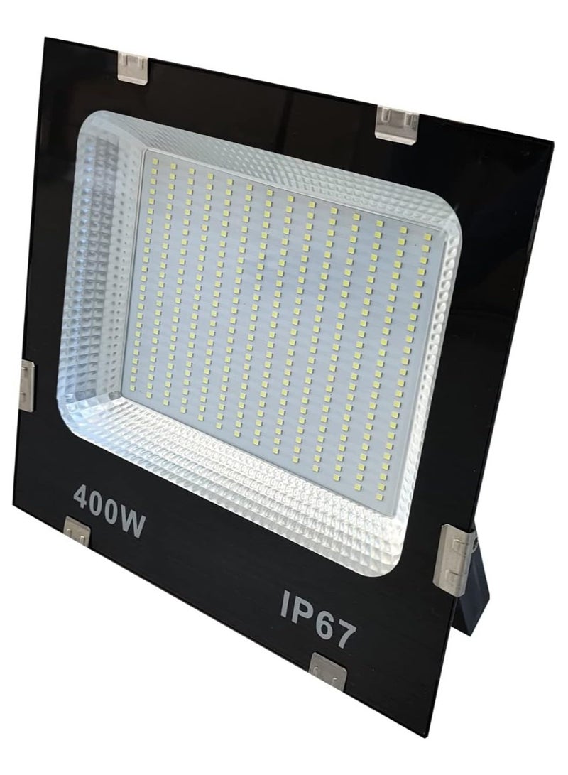 Generic 400W LED Floodlight, 7000 Lumens, IP67 Waterproof Outdoor Light, 6500K, Energy Efficient, Adjustable Aluminum Body, Ideal for Stadiums, Warehouses, Gardens, and Billboards  - Image 1