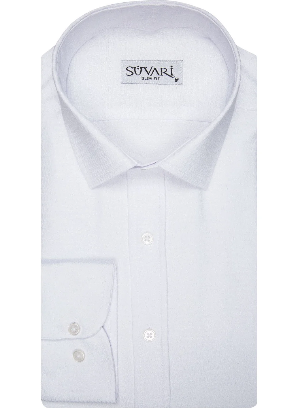 Süvari Slim Fit Armure Patterned Men's Shirt