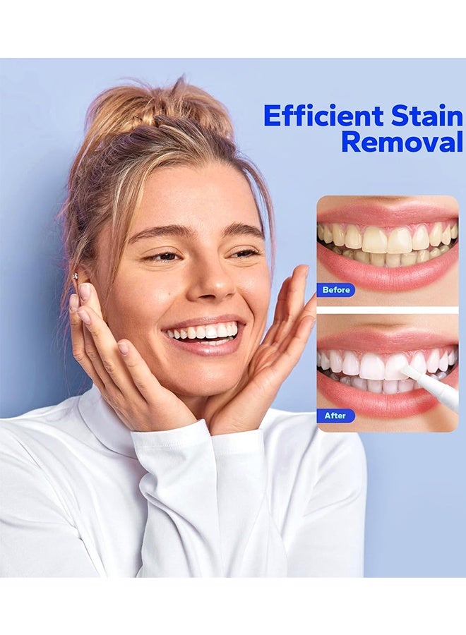 Feimuko Teeth Whitening Pen 4-Packs, Tooth Whitening Pen For Bright White Teeth, Instant Whitening Essence for Stained Teeth, Teeth Whitening Gel For Oral Care, Fast Removes Years Of Stains, Coffee, Wine & Smoking Stains - Image 5
