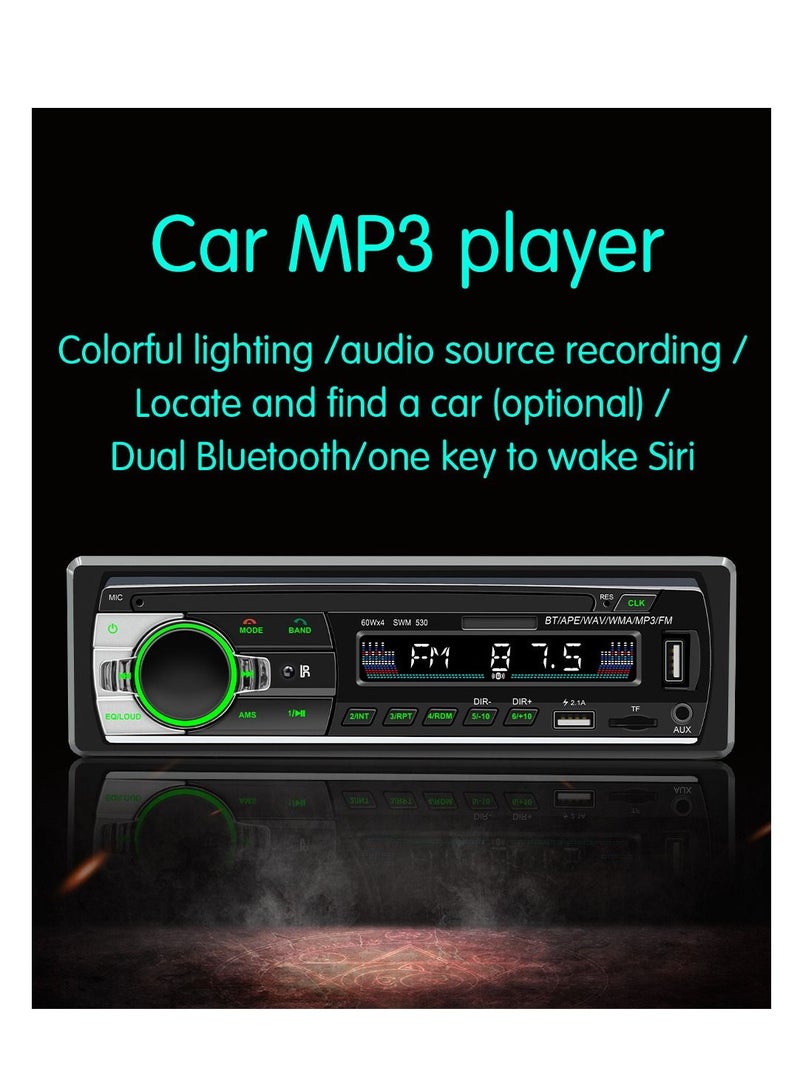 أس دبليو إم سيارة راديو بلوتوث مشغل موسيقى راديو FM استقبال MP3 WMA WAV فلك - Image 4