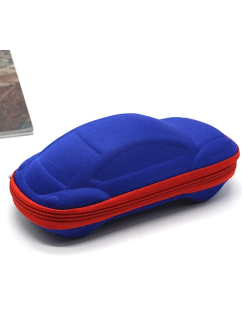 Children Glasses Case, for Kids Boys Girls Car Shape Lightweight Glasses Box Vintage Portable Zipper Glasses Case,Exclusive from Seller INFINITYHANDMADE Only - Image 2