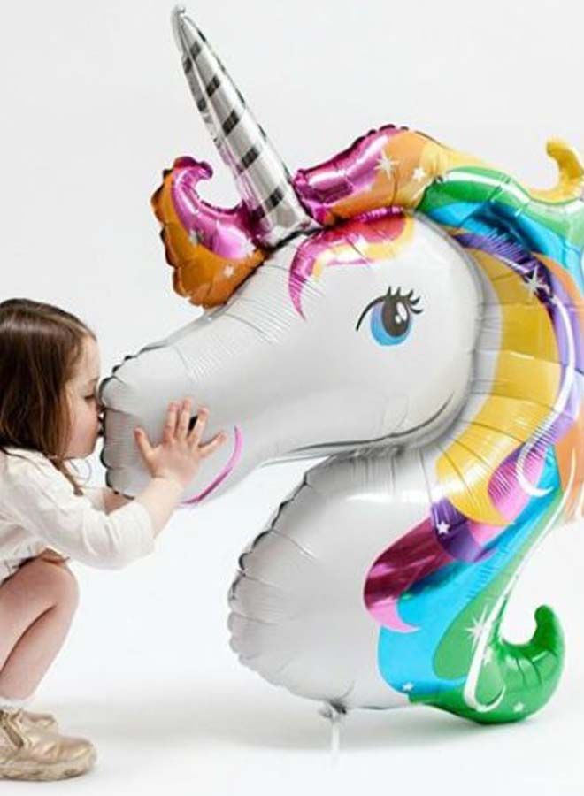 NIBEMINENT Mini Unicorn Animal Inflatable Balloon 43inch - Image 2
