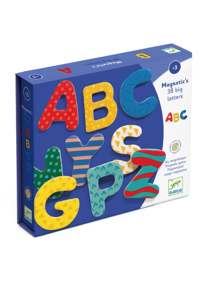 DJECO Djeco Wooden Magnetic Letters