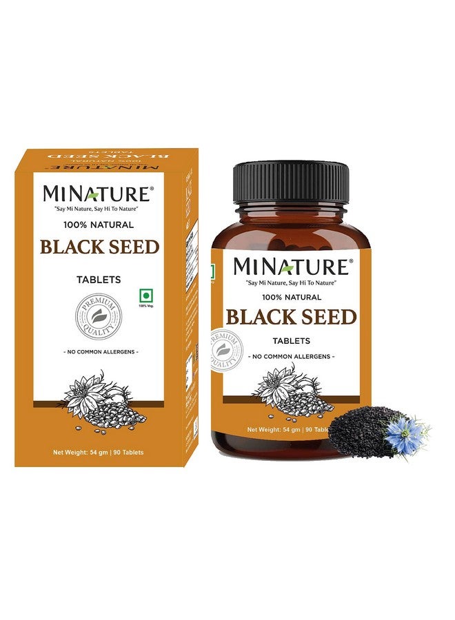minature أقراص مي ناتشر من حبة البركة (نيجيلا سativa) | أقراص بذور الكالونجي | 500 ملغ × 90 قرص، إمداد لمدة 45 يوم - Image 1